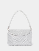 Sunday Slouch Sparkle Clutch 0 Silver Forever New