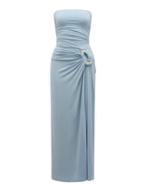 Keely Strapless Jersey Maxi Dress Forever New