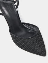 Payton Mesh Round Toe PM Heel Sandal Forever New