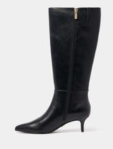 Sasha Pointy Toe Knee Boot Forever New