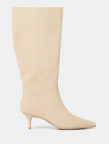 Sasha Pointy Toe Knee Boot Light Tan Forever New