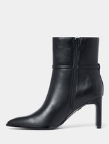 Bree Belted Shaped Heel Ankle Boot Forever New