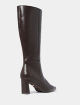 Tatum Shaped Heel Knee Boot Forever New