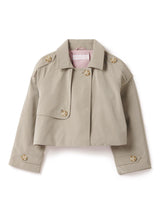Brielle Girls Cropped Trench Coat Forever New