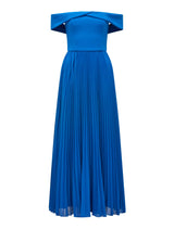 Louise Off Shoulder Pleat Midi Dress Forever New