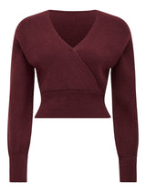 Sloane Petite Wrap Knit Sweater Forever New
