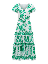 Iris Tiered Ruffle Midi Dress Forever New