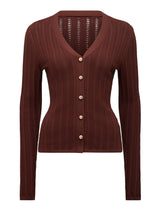 Izzy Pointelle Long Sleeve Top Forever New