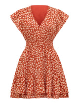 Fleur Flutter Sleeve Mini Dress Forever New