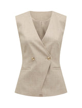 Elora Double Breasted Waistcoat Forever New