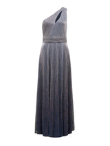 Billie Asymm Plisse Midi Dress Forever New