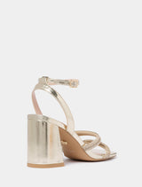 Becky Block Heel Strappy Sandal Forever New