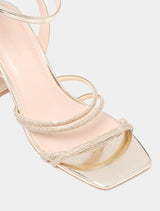 Becky Block Heel Strappy Sandal Forever New