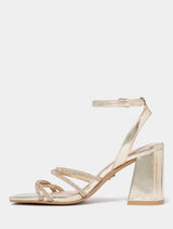 Becky Block Heel Strappy Sandal Forever New