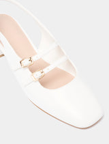 Dahlia Double Strap Mary Jane Heel Forever New