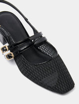 Megan Mesh Mary Jane Heel Forever New