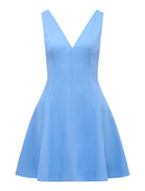 Fran Fit & Flare Linen Mini Dress Forever New