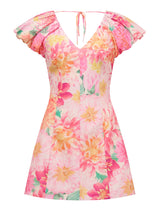 Elyssa Puff Sleeve Mini Dress Forever New