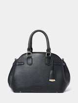 Macie Curve Medium Bowler Bag 0 Black Forever New