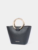 Saige Small Metal Handle Bag Forever New