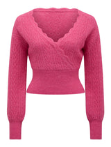 Kylie Stitch Wrap Sweater Forever New