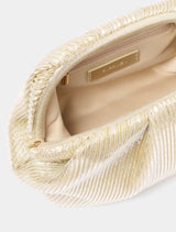 Pat Plisse Ruched Frame Clutch Forever New