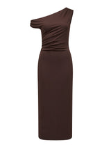 Gisella Tipped Mesh Midi Dress Forever New