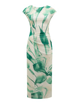 Alessi Extended Shoulder Midi Dress Forever New