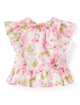 Violetta Girls Peplum Top Forever New