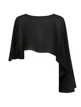 Aria Asymmetrical Chiffon Cape Forever New