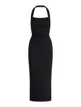 Georgie Halter Ruched Bodycon Dress Forever New