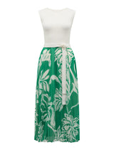 Mariah Boat Neck Midi Dress Forever New