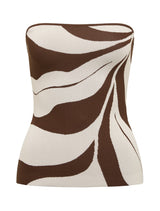 Natalia Knitted Bandeau Top Forever New