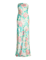 Kai Strapless Satin Maxi Dress Forever New