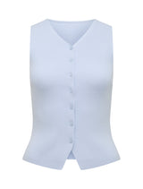 Raya Ribbed Knitted Tank Top Forever New