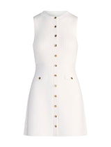 Issie Stitch Interest Mini Dress Forever New