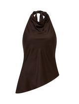 Skyler Halter Satin Top Forever New