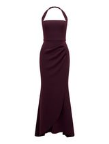 Willow Petite Halter Wrap Maxi Dress Forever New