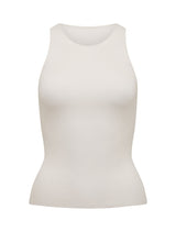 Carla Racer Knit Rib Tank Top Forever New