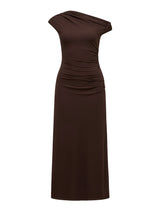 Paris Draped Mesh Midi Dress Forever New