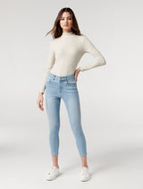 Winona Rib Long Sleeve Top Forever New