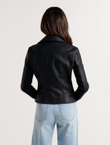 Skye PU Biker Jacket Forever New