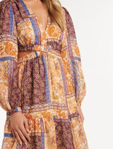 Viola Cross Over Maxi Dress Forever New