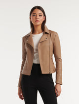 Heidi Pu Biker Jacket Forever New