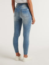 Nala Mid-Rise Ankle Skinny Jeans Forever New