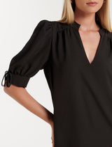 Lou Sleeve Detail Workwear T-Shirt Forever New