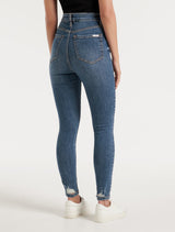 Mila Cropped High-Rise Skinny Jeans Forever New