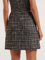 Camilla Boucle Mini Skirt Forever New