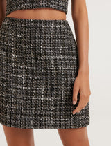 Camilla Boucle Mini Skirt Forever New