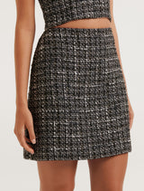 Camilla Boucle Mini Skirt Forever New